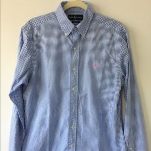 Ralph Lauren Classic Fit Checkered Button Down